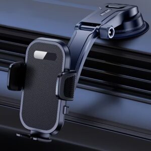 Support Téléphone Voiture Universel – Tableau de bord et Pare-brise – Rotation 360°
