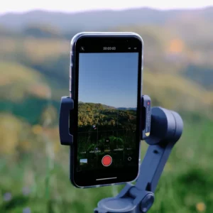 Gimbal Stabilisateur Smartphone 3 Axes Selfie Vlog Pliable