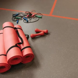 Tapis Gym Antiderapant Pliable 180x60cm 10mm Fitness