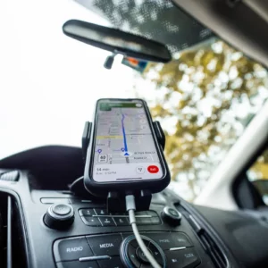 Support Téléphone Rétroviseur Voiture – Rotation 360° Réglable Universel